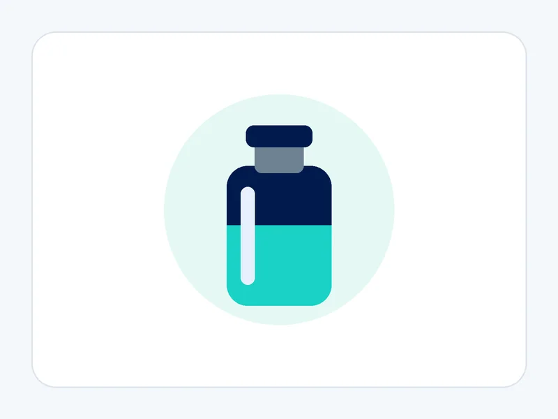 Compounded GLP-1 — illustrative medication graphic